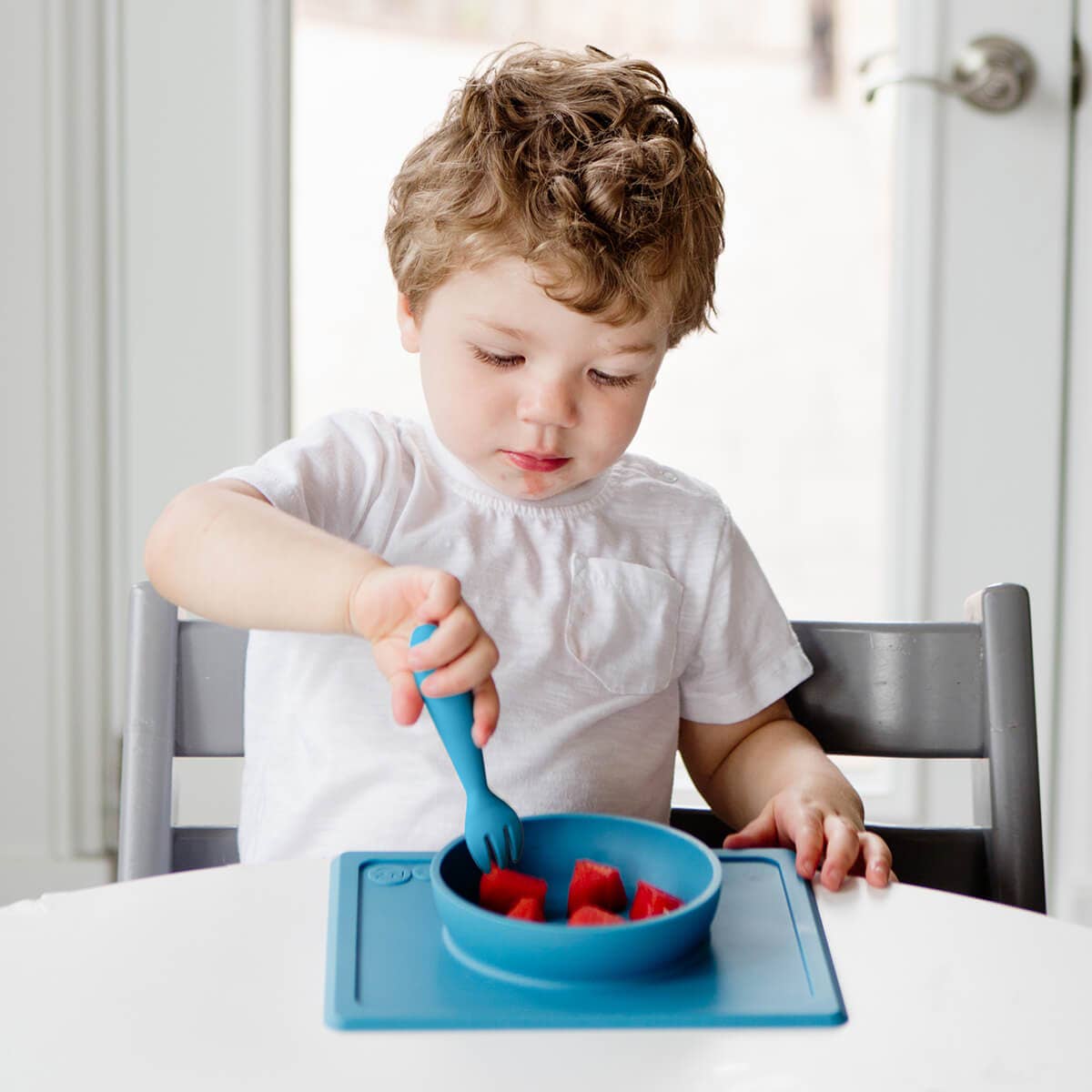 Mini Utensils (Toddler 12+ months): Blush