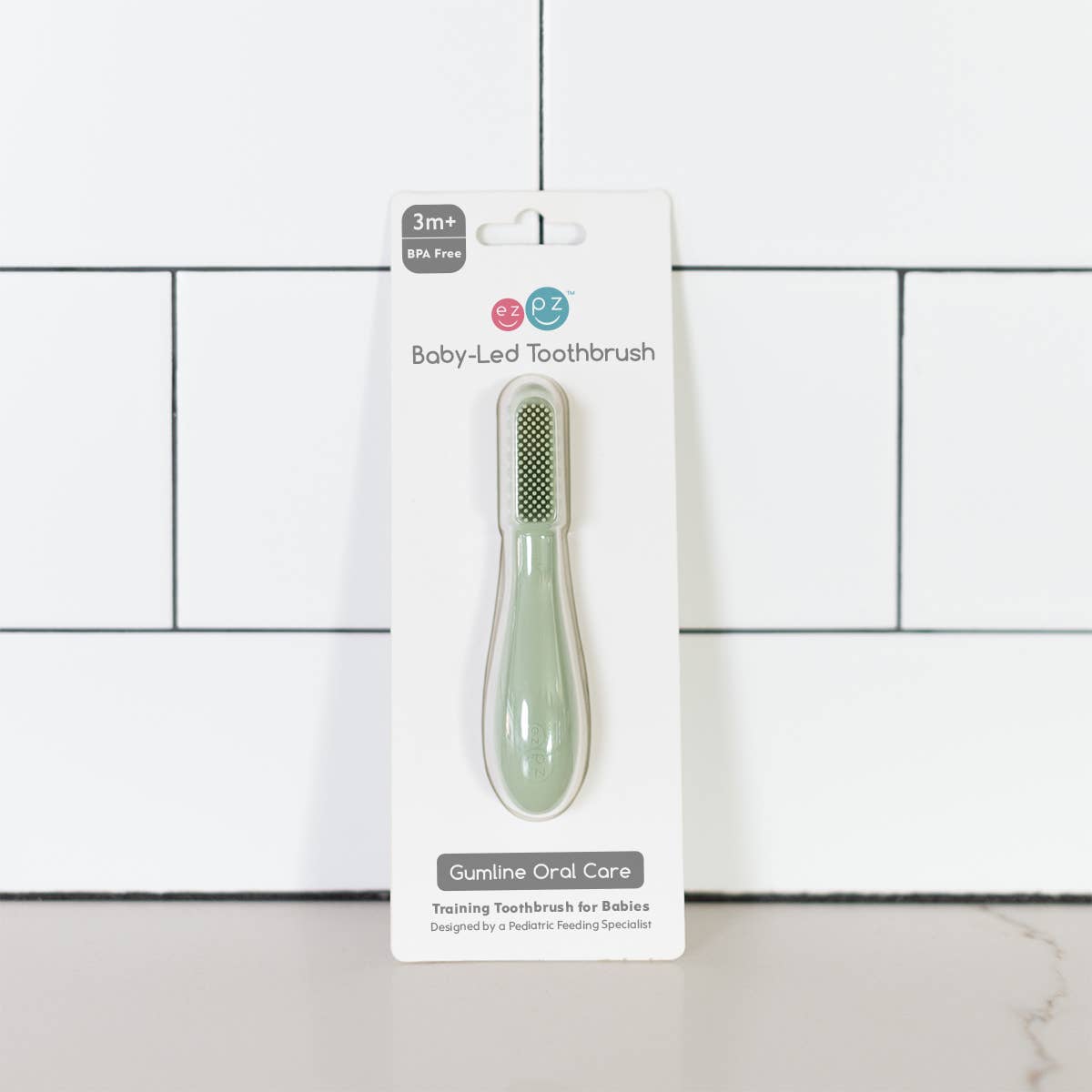 Baby-Led™ Toothbrush (Baby 3+ months): Blush