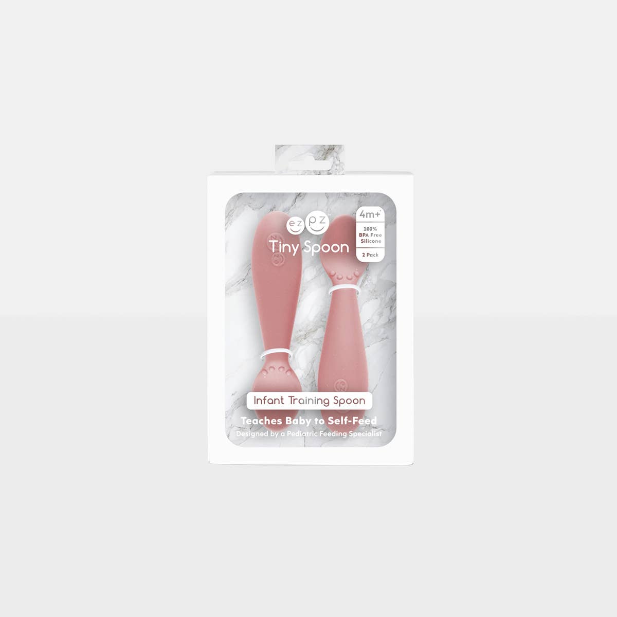 Tiny Spoon 2-pack (Baby 6+ months): Coral