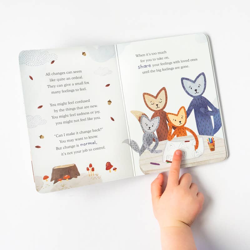 Fox's Navigating Change Plush Set - with 2 books!