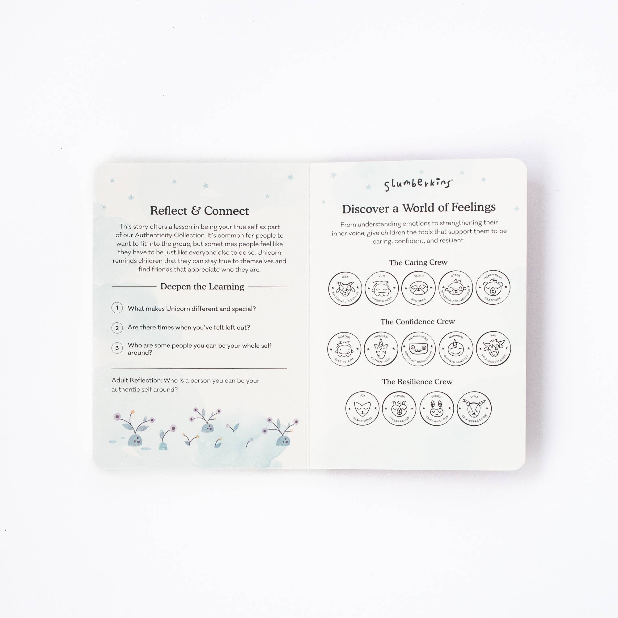 Unicorn's Authenticity Plush Set - with 2 books!