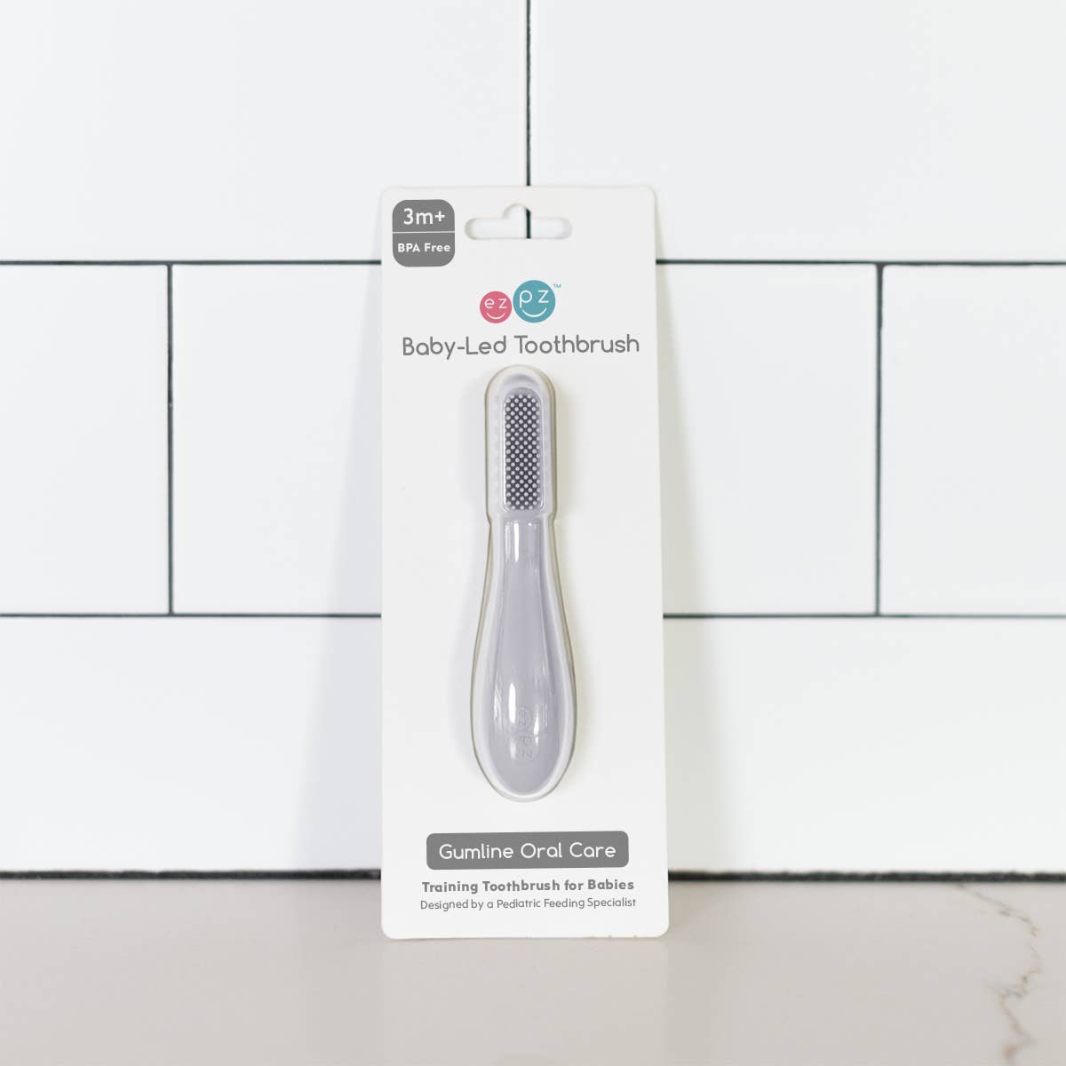 Baby-Led™ Toothbrush (Baby 3+ months): Blush