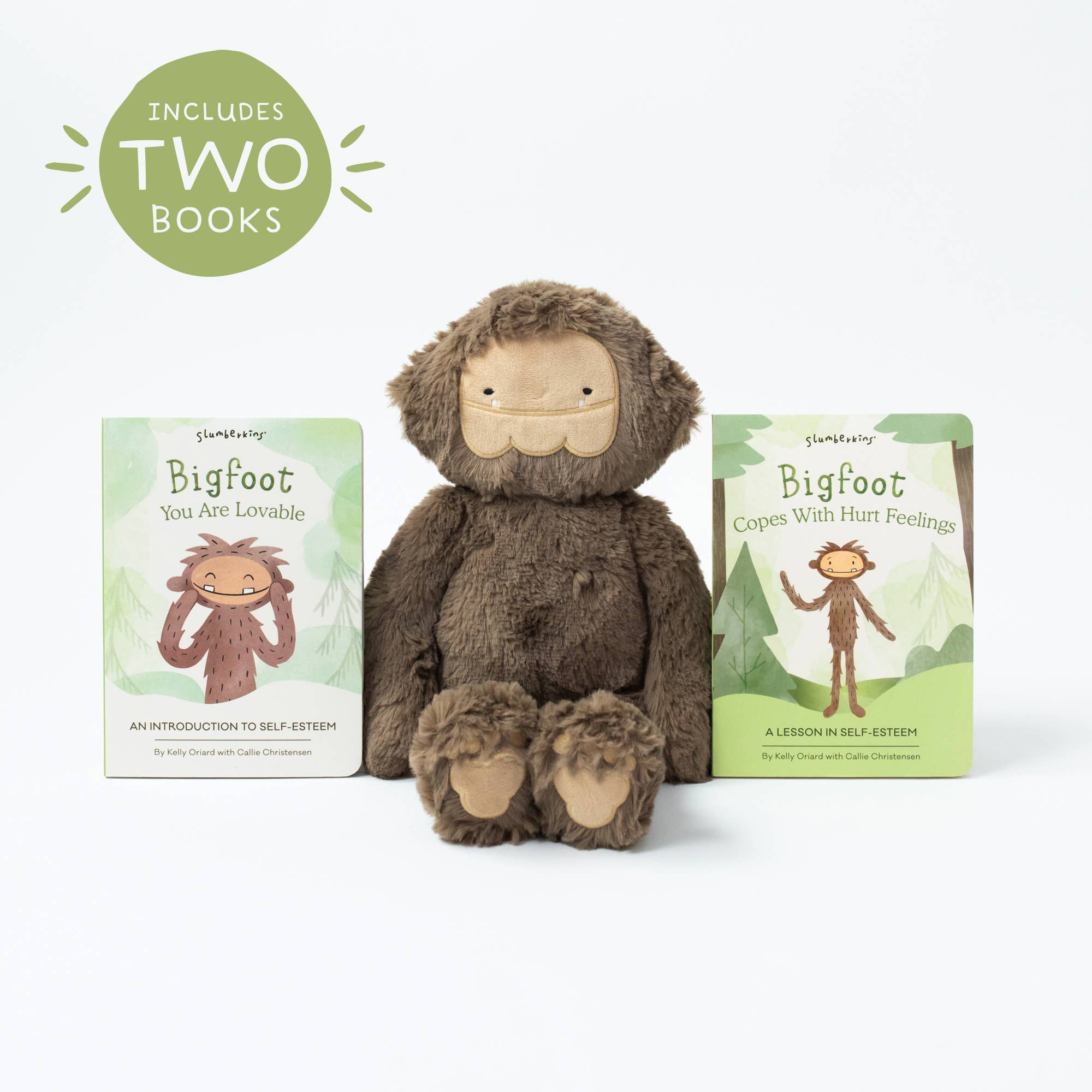 Bigfoot's Self Esteem Plush Set - with 2 books!