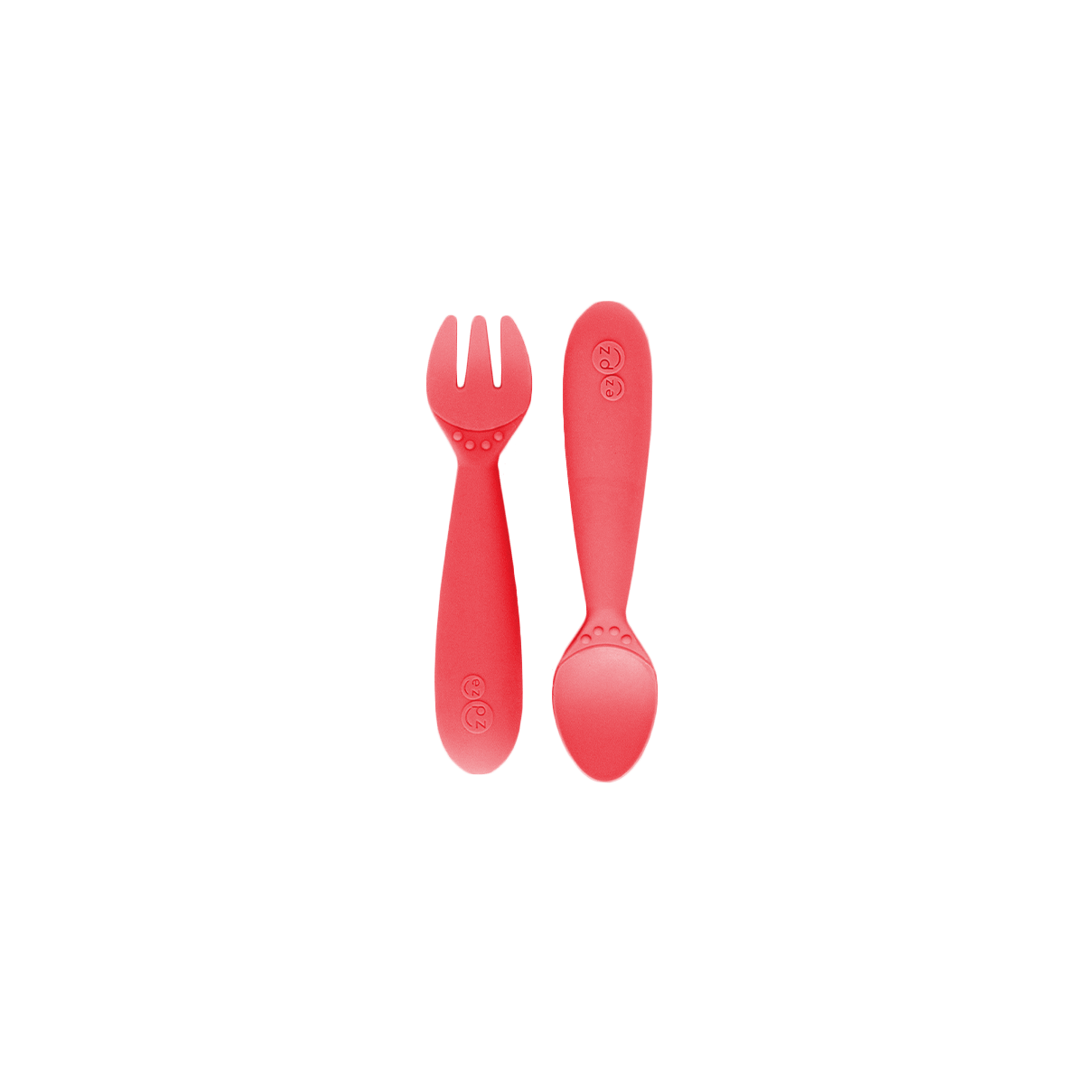 Mini Utensils (Toddler 12+ months): Coral