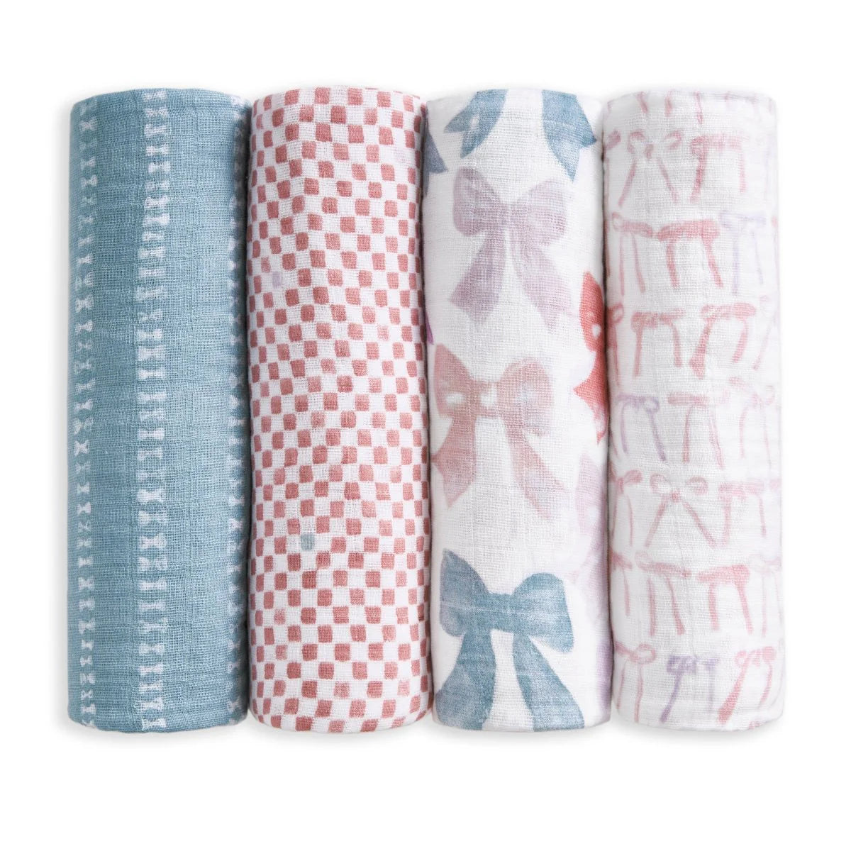 Aden + Anais Cotton Muslin Swaddle -- 4-pack