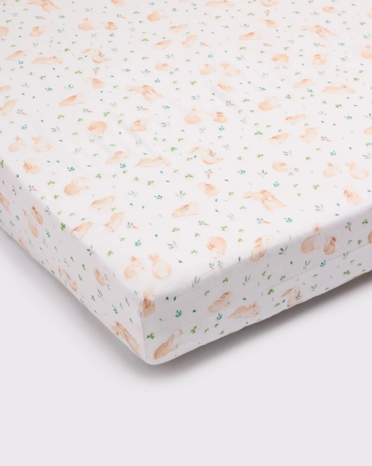 LouLou Lollipop Muslin Fitted Crib Sheet