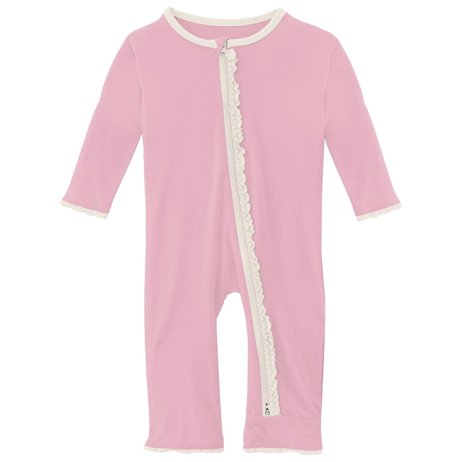 Kickee Pants Ruffle Coverall with Snaps or Zipper