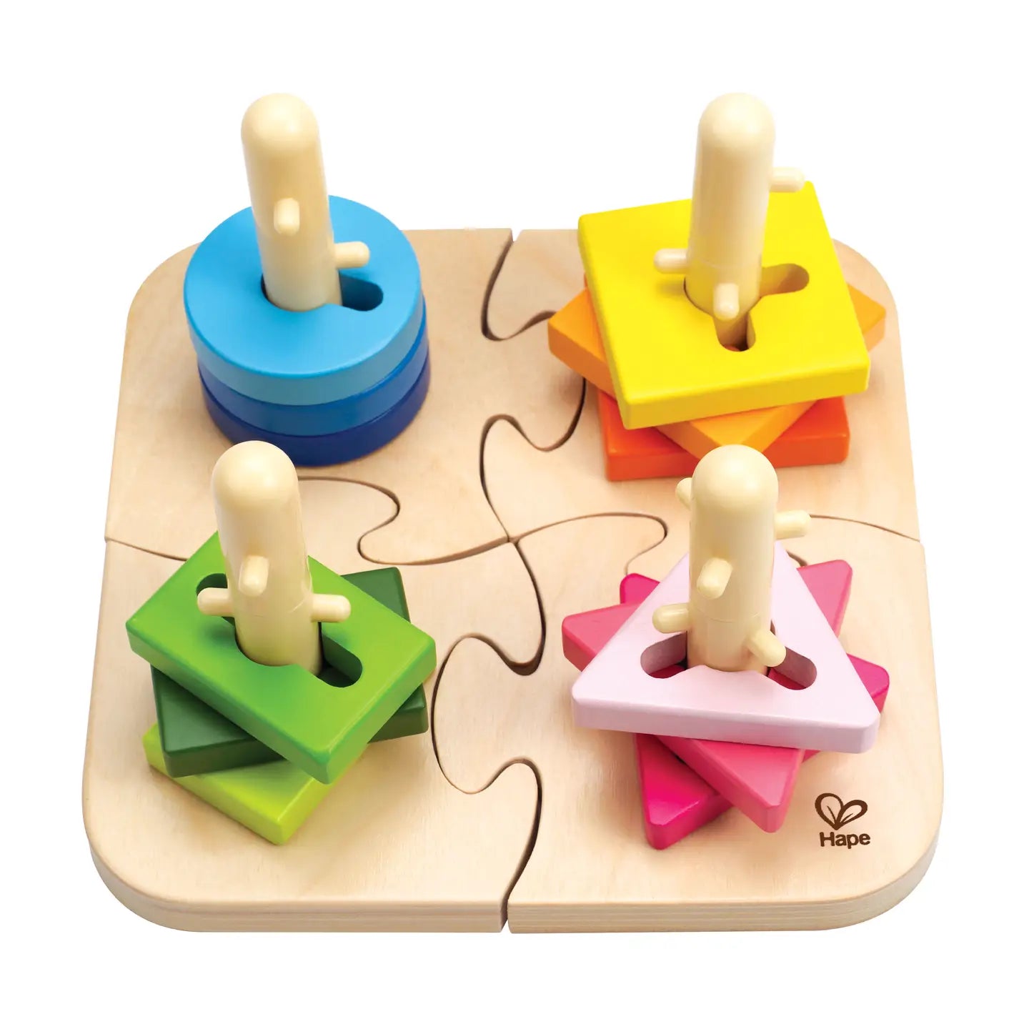 Hape Toys Creative Peg Puzzle