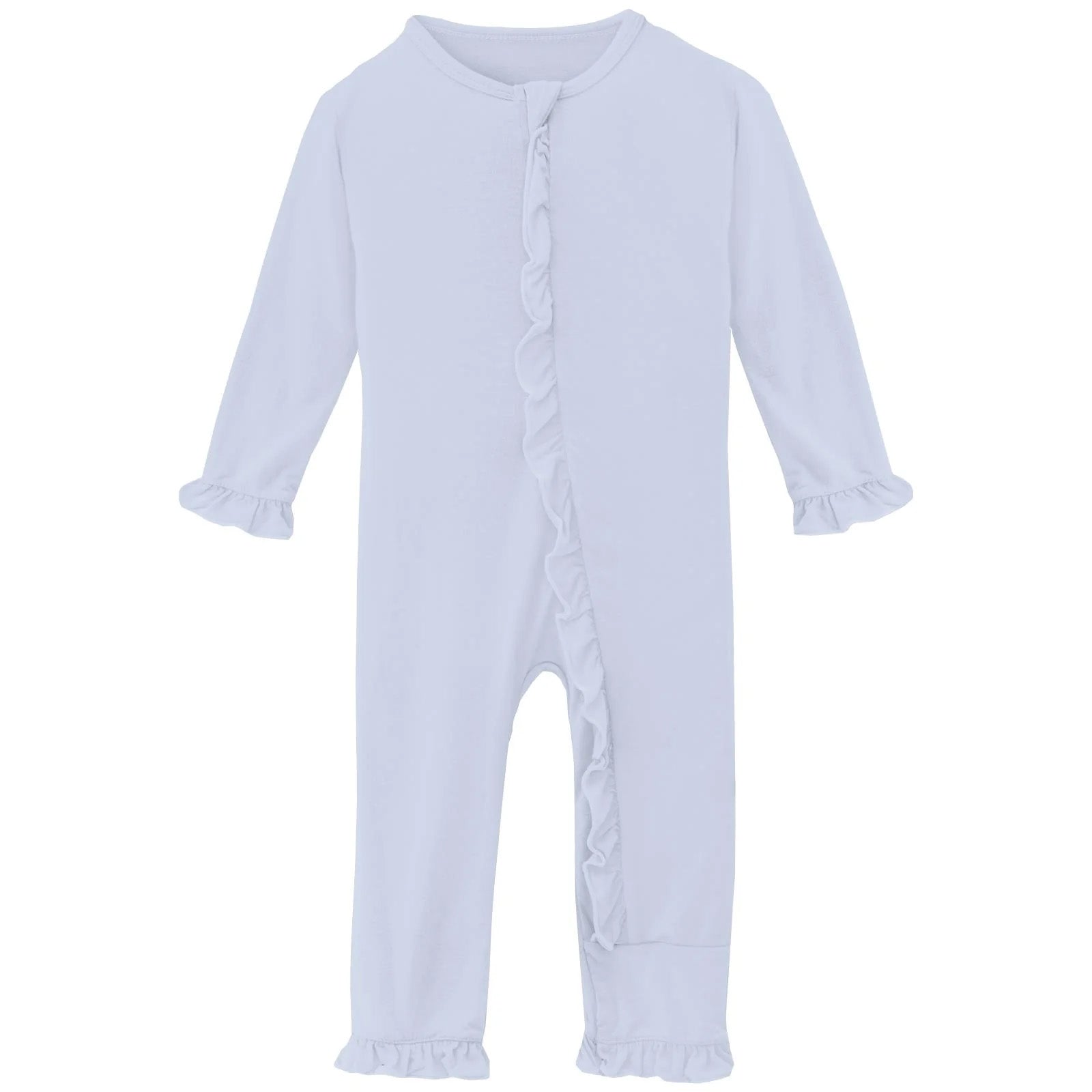 Kickee Pants Ruffle Coverall with Snaps or Zipper