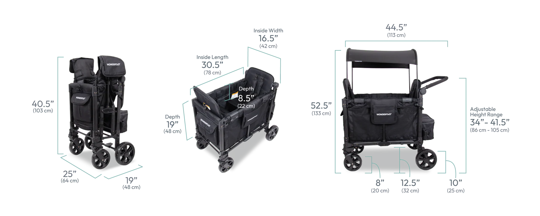 W2 Elite Pro Stroller Wagon