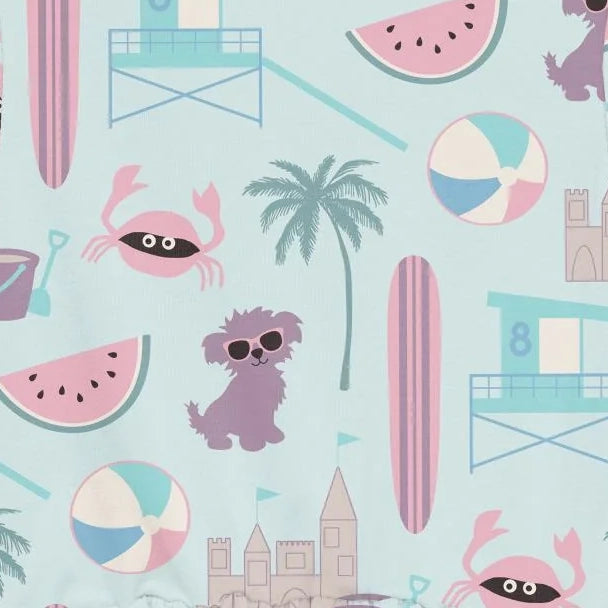 Kickee Pants Coverall with Zipper