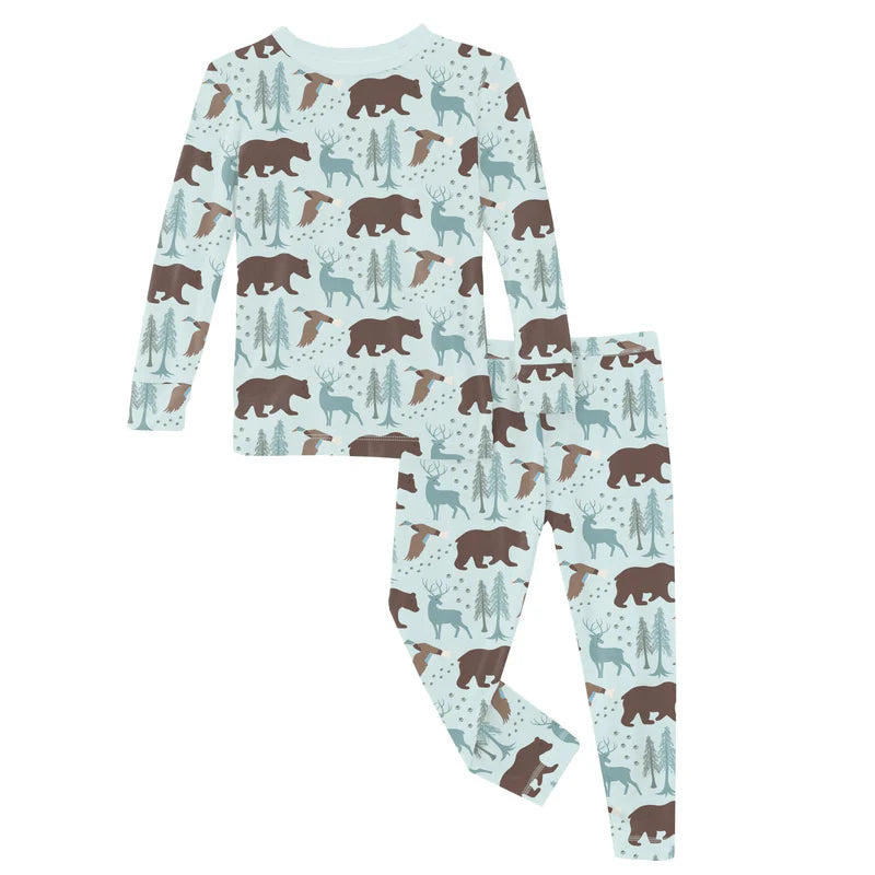 Kickee Pants Longsleeve Pajama Set