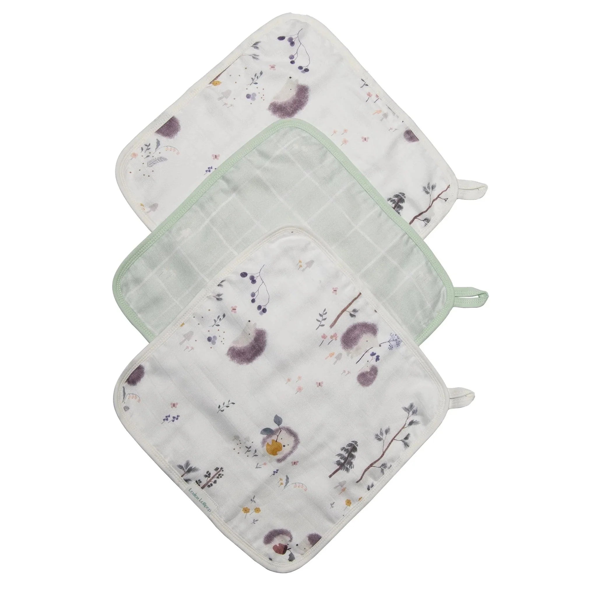 LouLou Lollipop Washcloth 3-piece Set