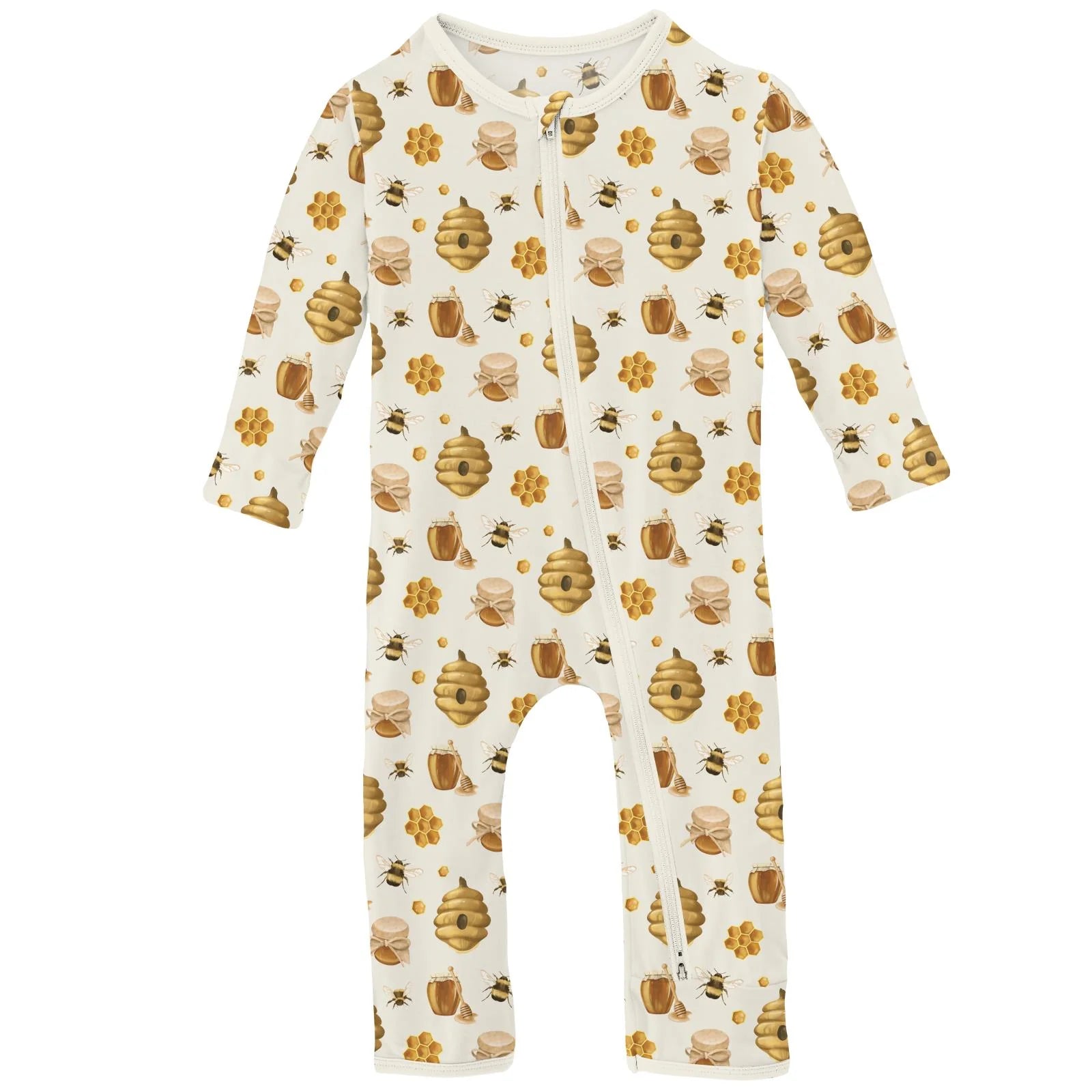 Kickee Pants Coverall with 2 Way Zipper