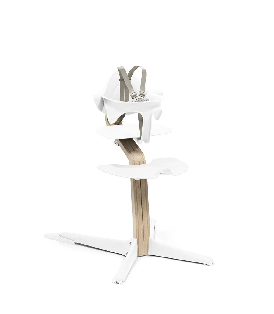stokke nomi oak Stokke Nomi White Natural High Chair