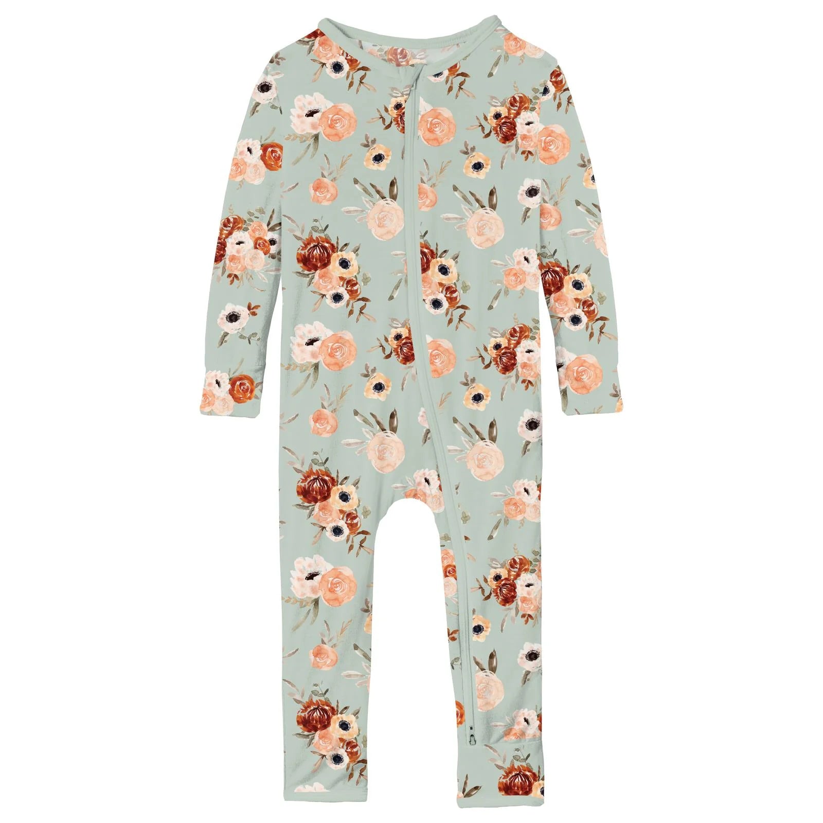 Kickee Pants Coverall with 2 Way Zipper
