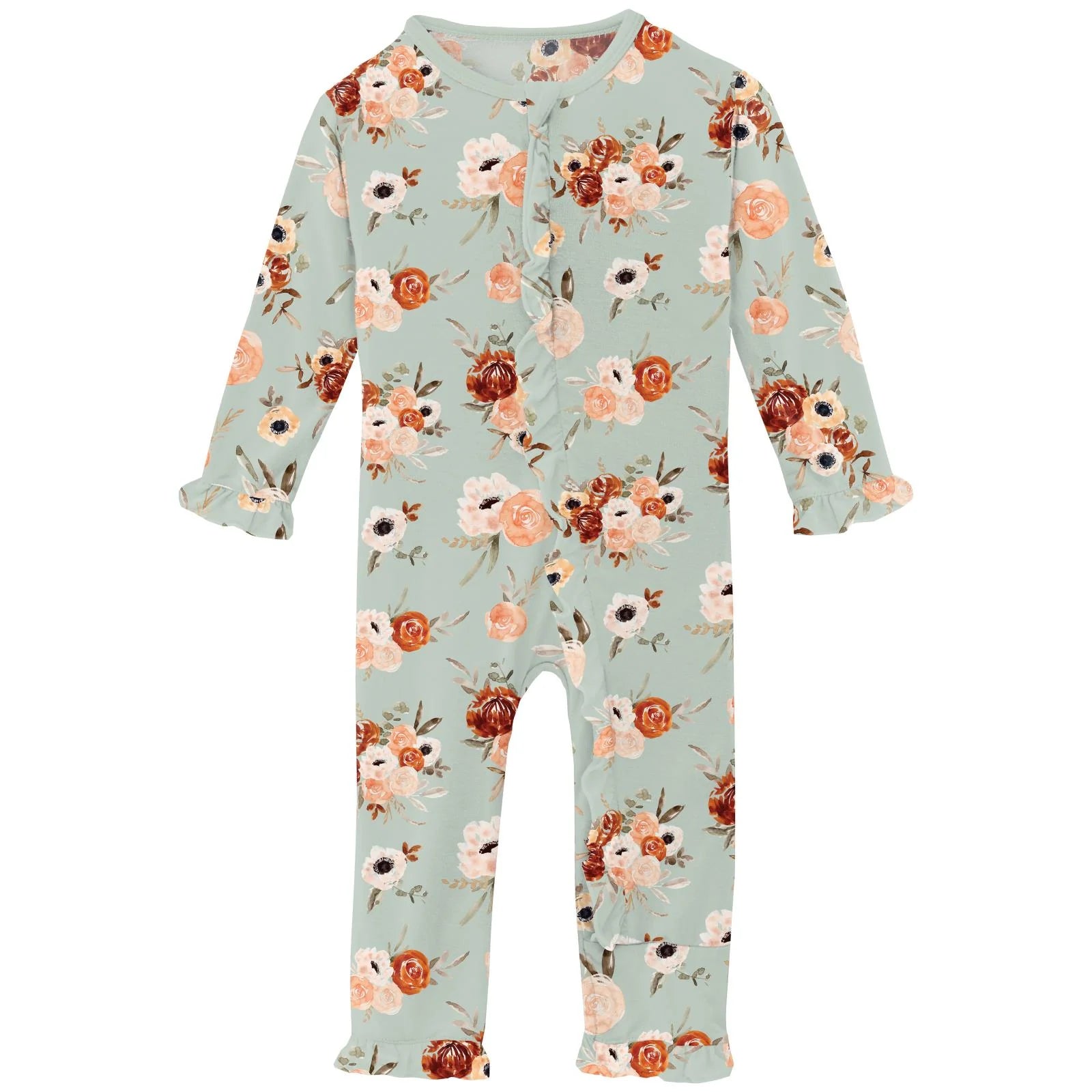 Kickee Pants Coverall with 2 Way Zipper