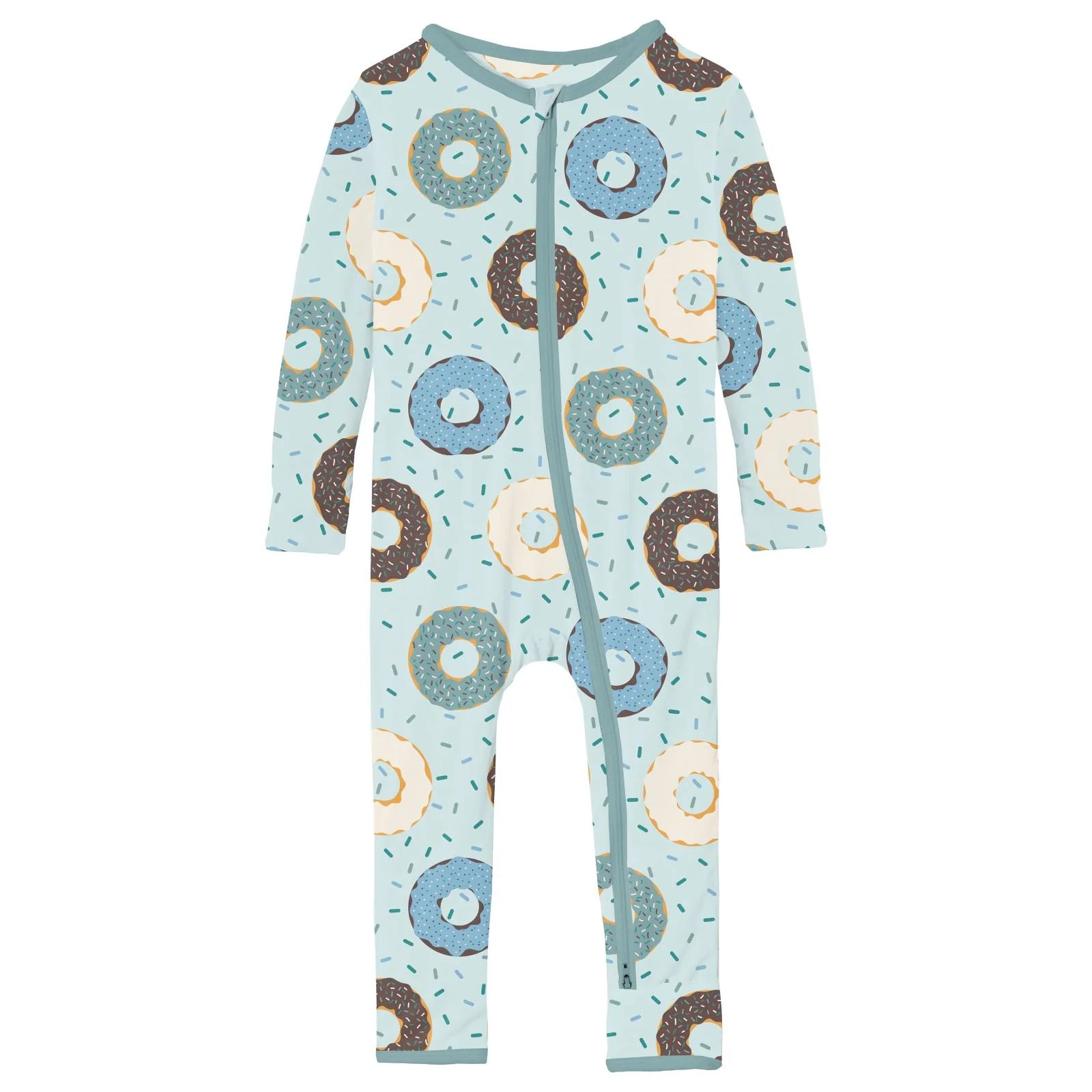 Kickee Pants Coverall with 2 Way Zipper