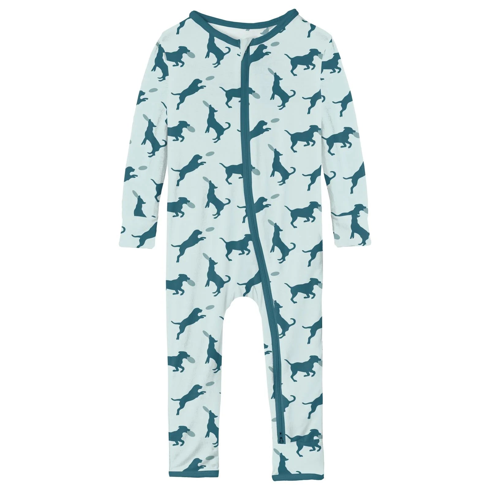 Kickee Pants Coverall with Zipper