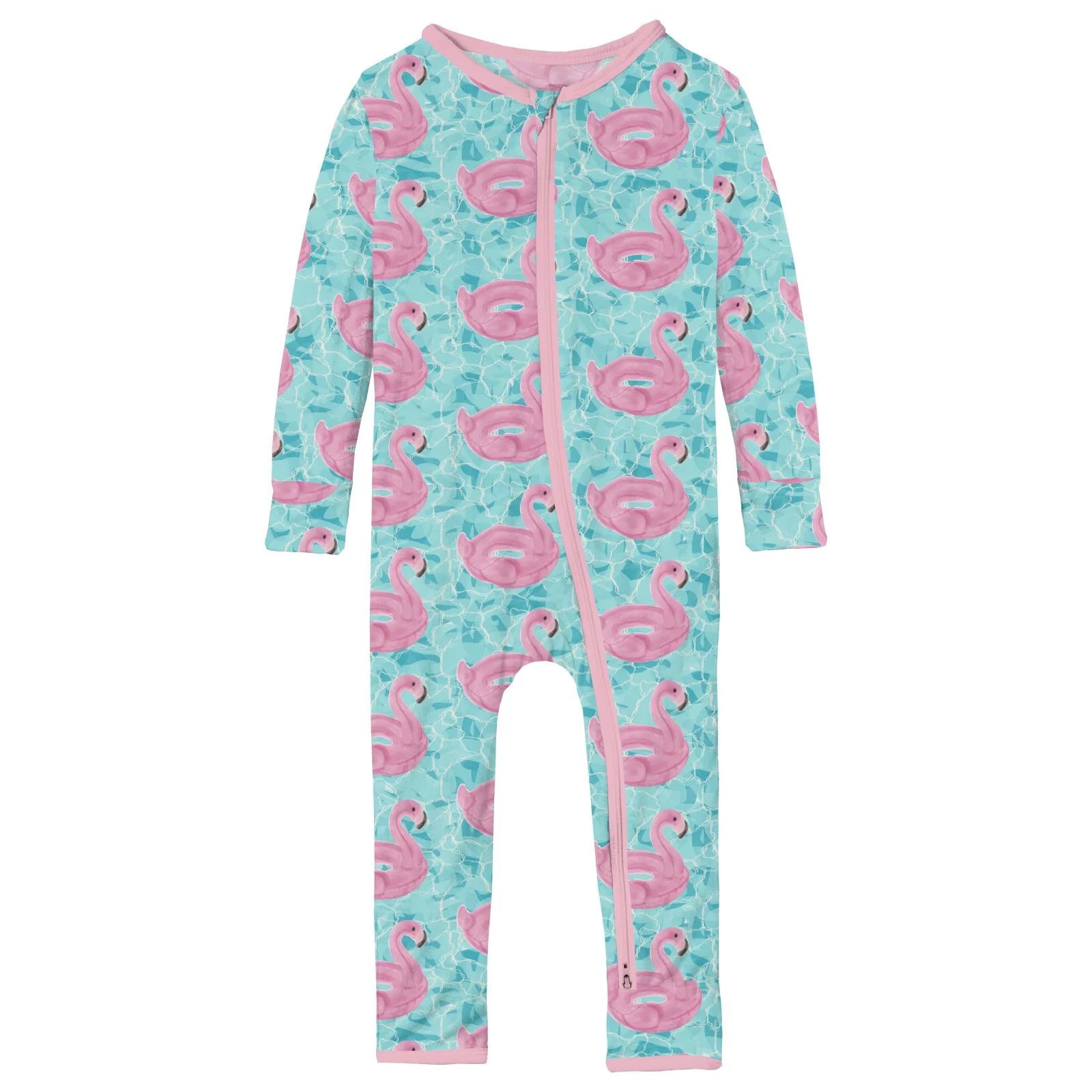 Kickee Pants Coverall with Zipper