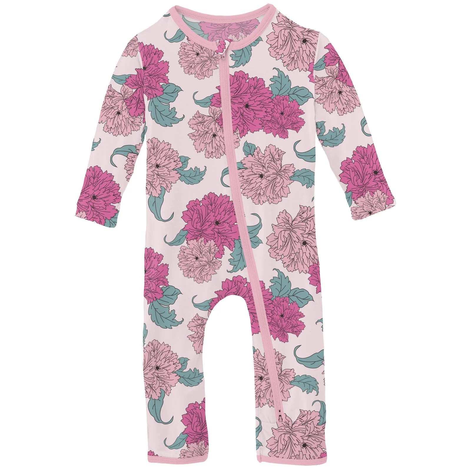 Kickee Pants Coverall with Zipper