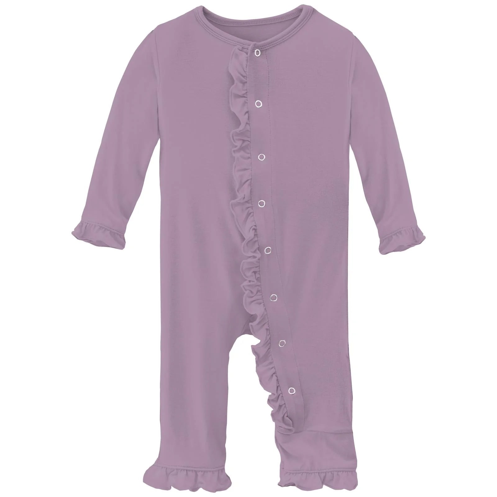 Kickee Pants Ruffle Coverall with Snaps or Zipper