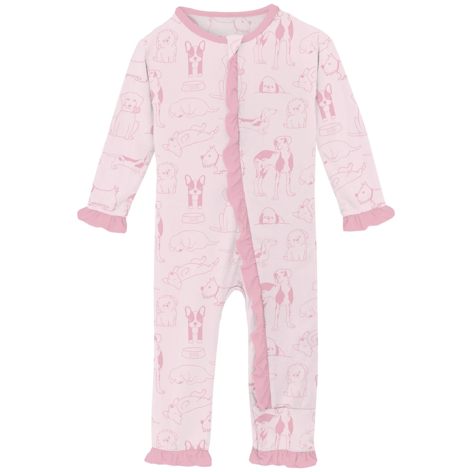 Kickee Pants Coverall with Zipper