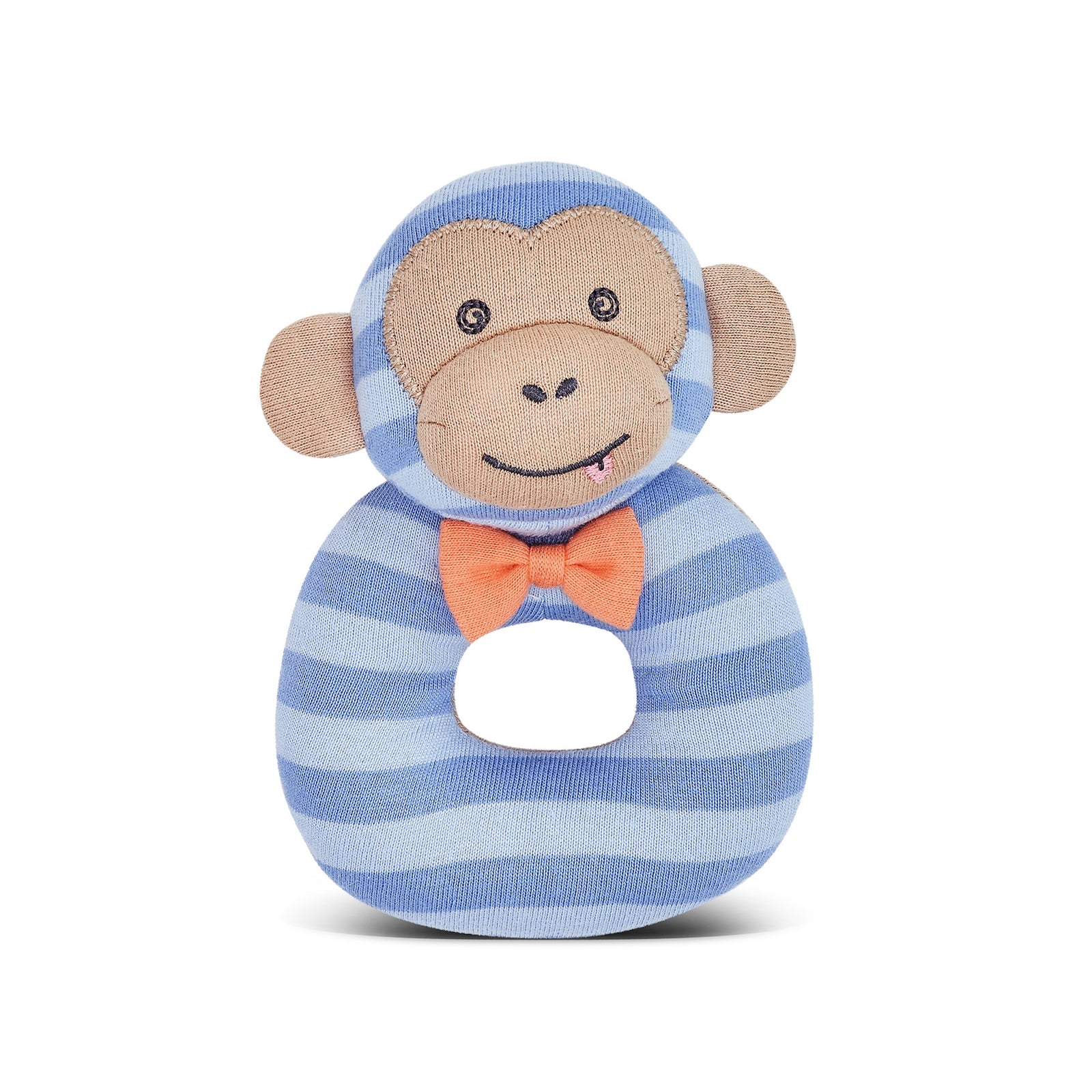 Apple Park Organic Farm Buddies - Marvin Monkey Teether Rattle