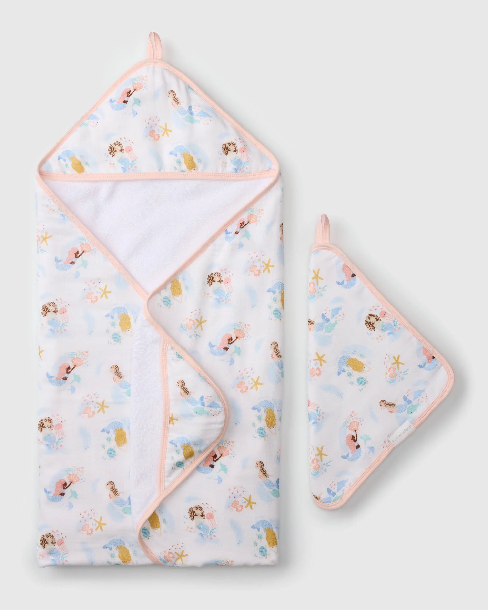 LouLou Lollipop Hooded Towel Set