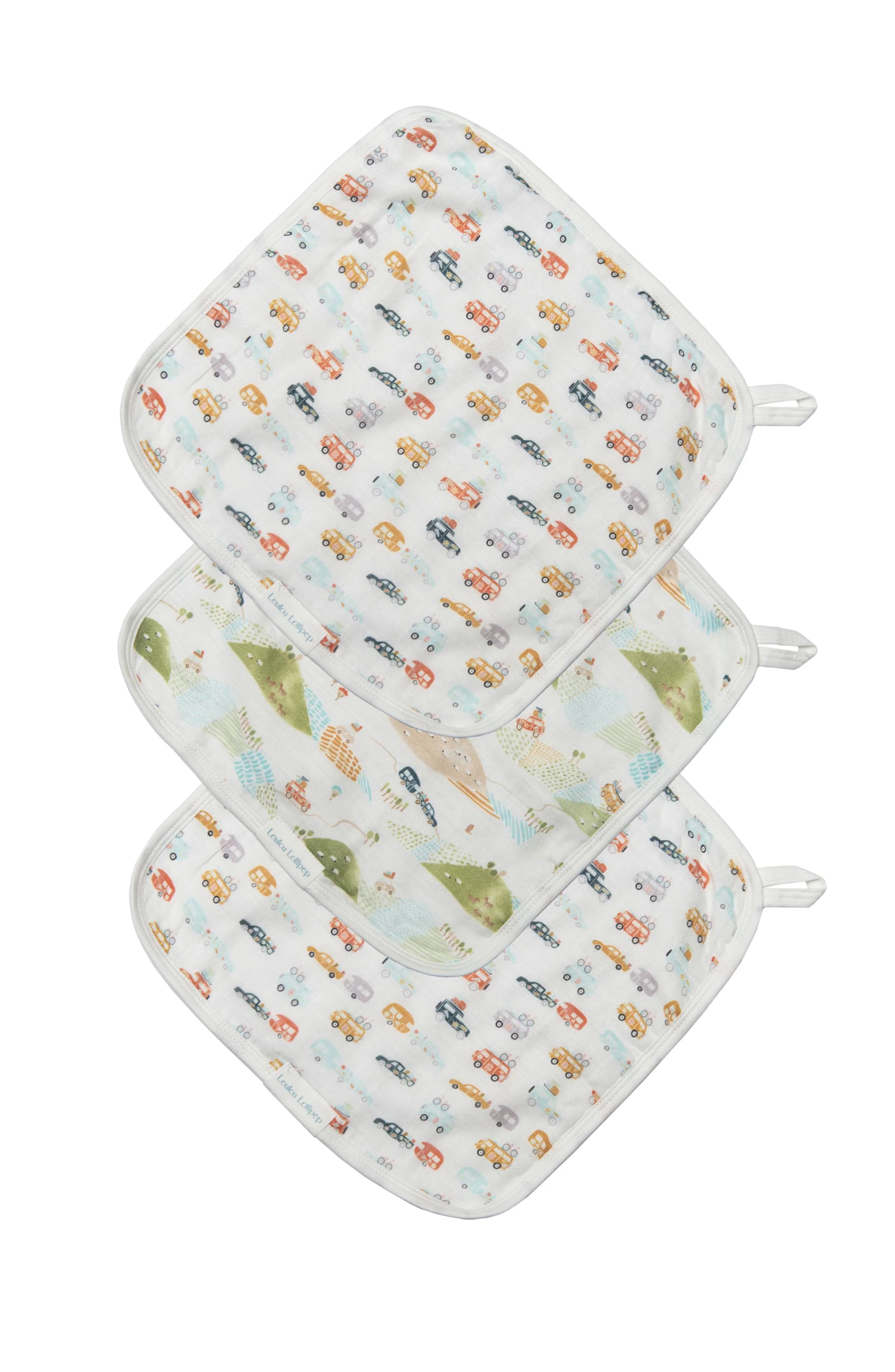 LouLou Lollipop Washcloth 3-piece Set