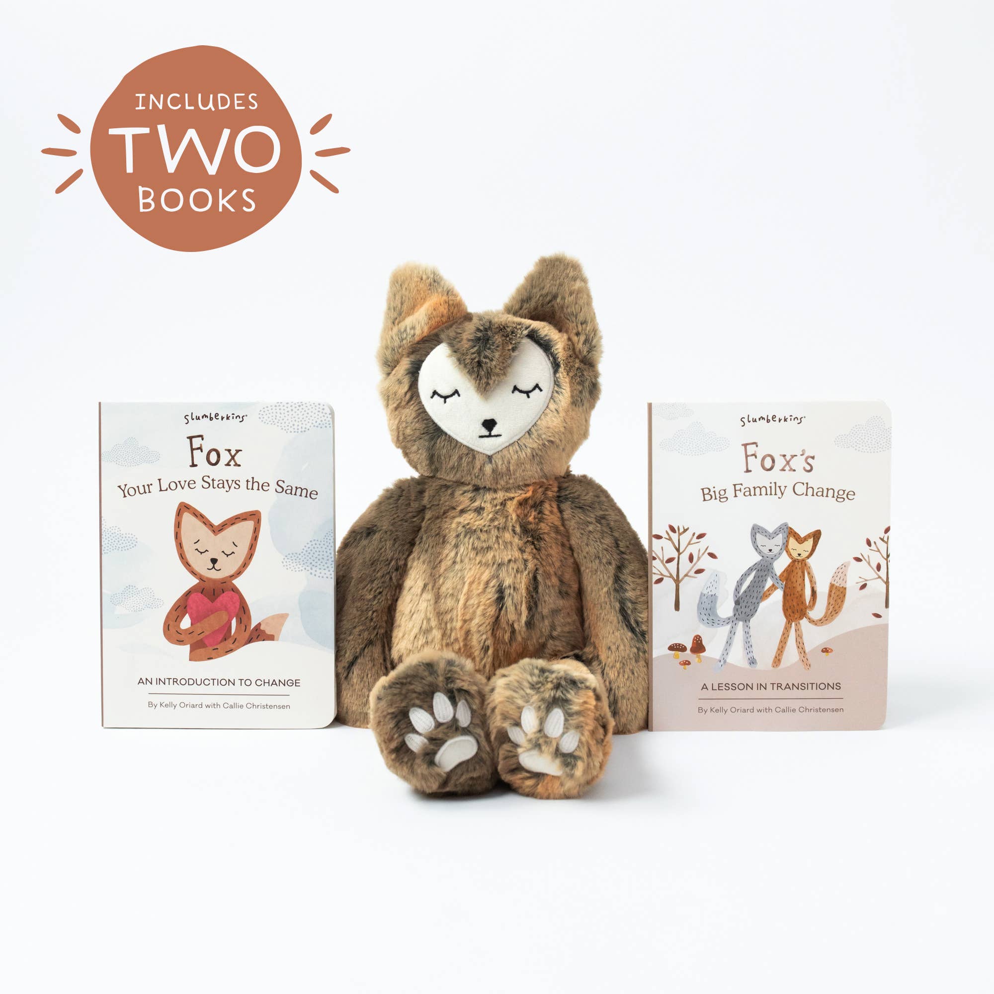 Fox's Navigating Change Plush Set - with 2 books!