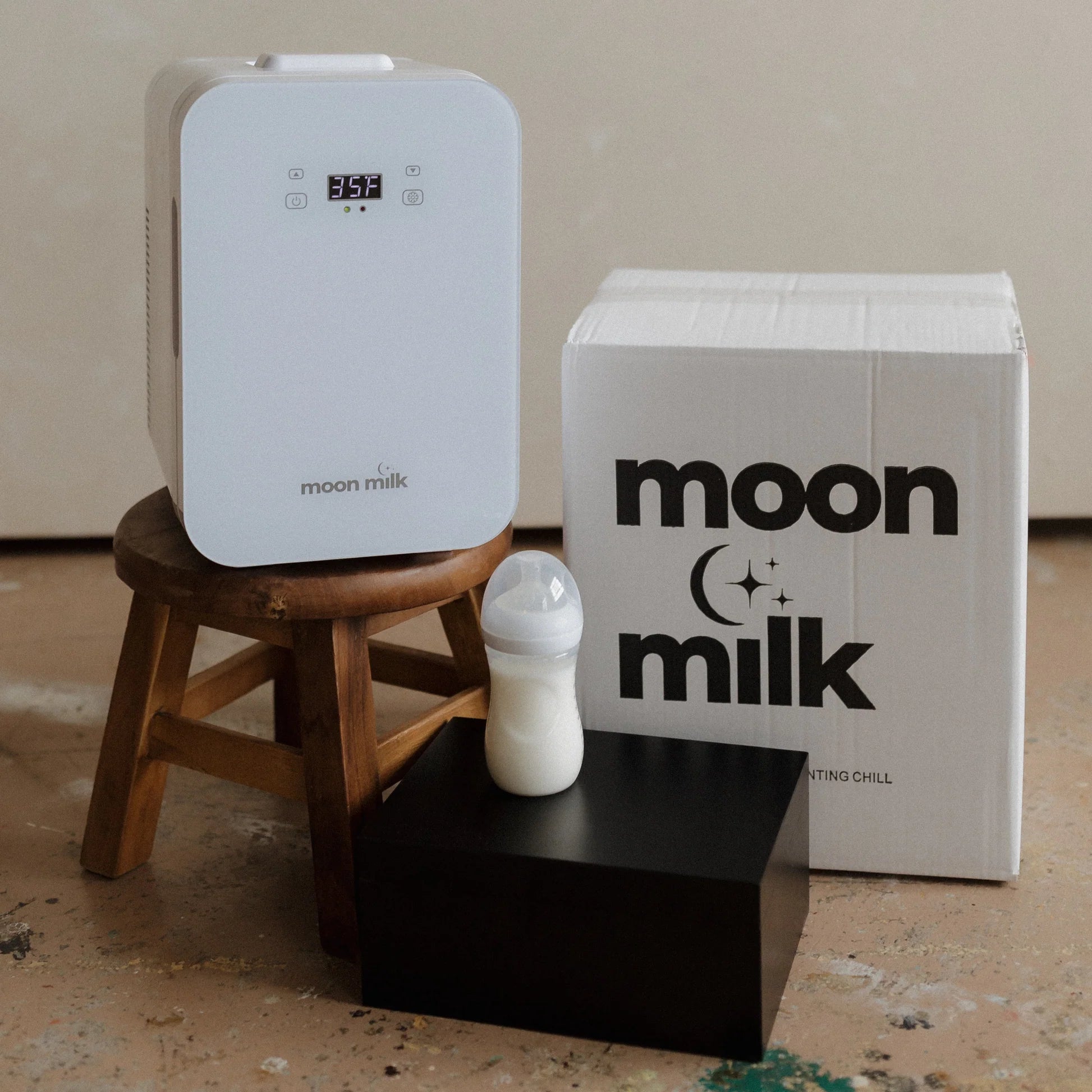 Moon Milk Mini Fridge