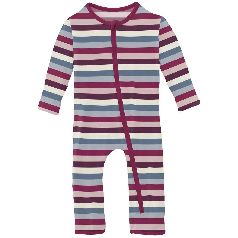 Kickee Pants Coverall with 2 Way Zipper