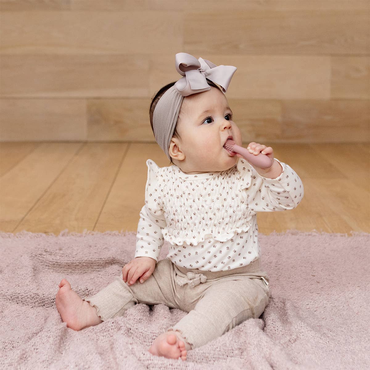 Baby-Led™ Toothbrush (Baby 3+ months): Blush
