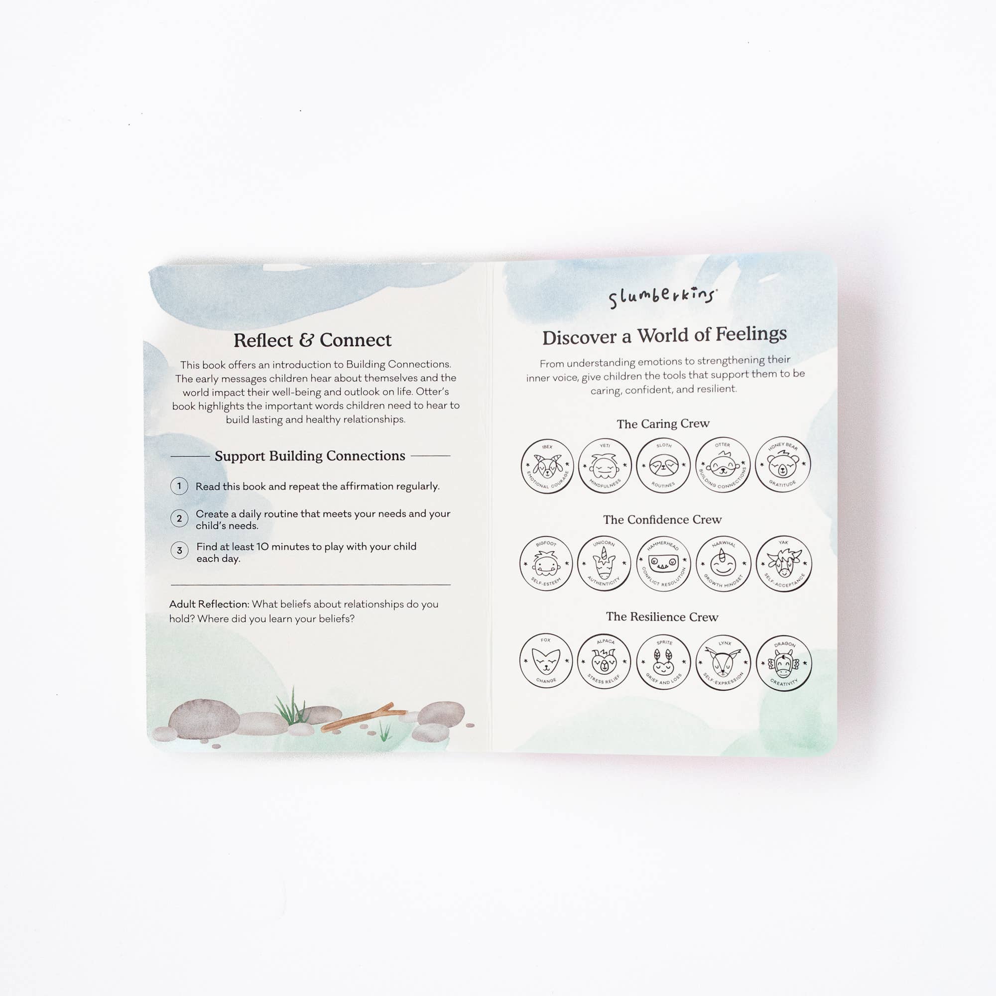 Otter's Building Connections Plush Set - with 2 books!