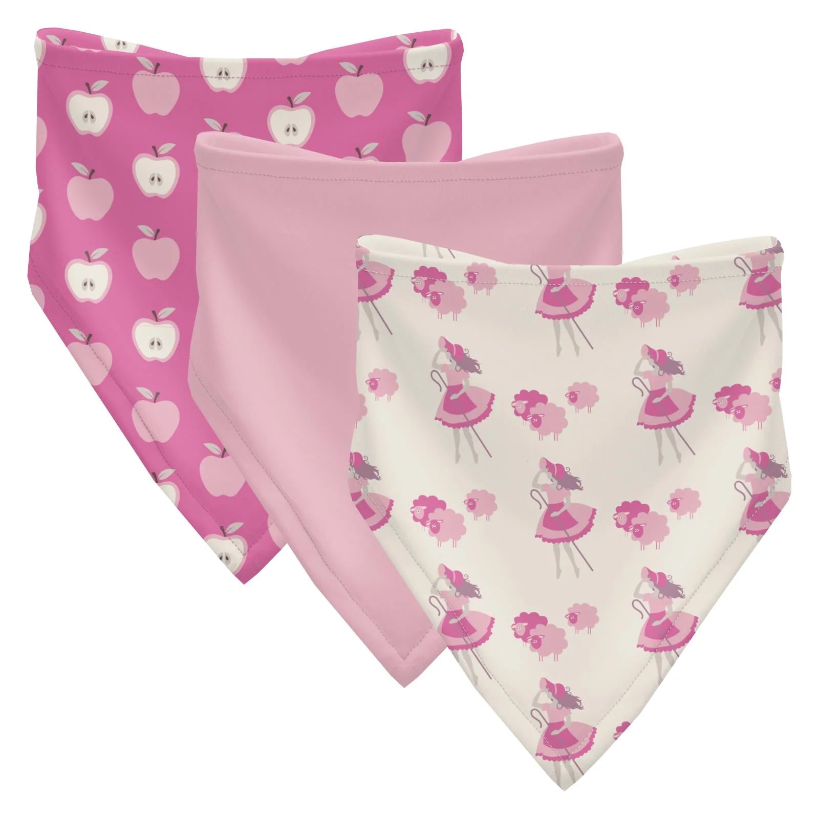 Kickee Pants Burp Cloth and Bib Set