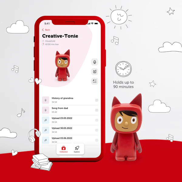 Tonies– Creative-Tonie Red/Medium