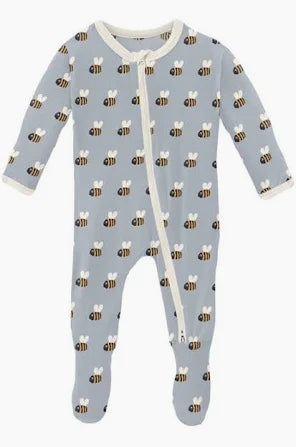 Kickee Pants Ruffle Coverall with Snaps or Zipper