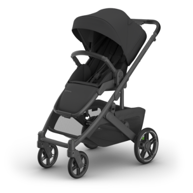 UPPAbaby - Cruz V3 Stroller Jake (Charcoal/Carbon Frame/Black Leather)