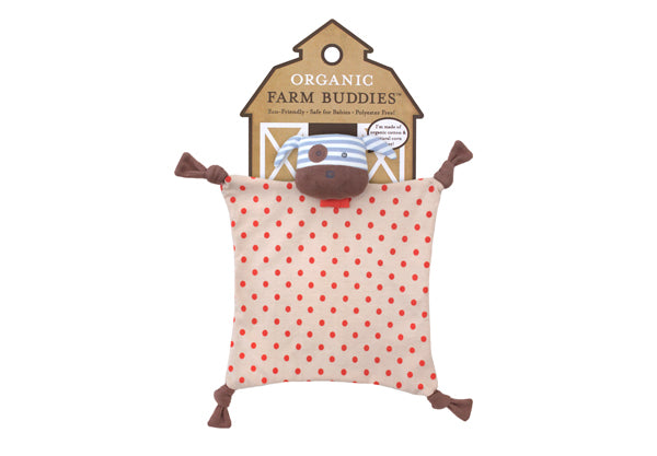 Apple Park Farm Buddies - Boxer the Dog Blankie with Package