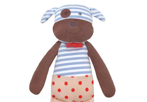 Apple Park Organic Farm Buddies Boxer the Dog Plush Toy Satara