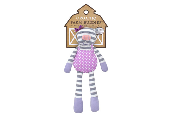 Apple Park Farm Buddies - Penny the Pig Plush Toy Package