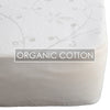 Suite Sleep Organic Cotton Knit Mattress Protector - Fitted