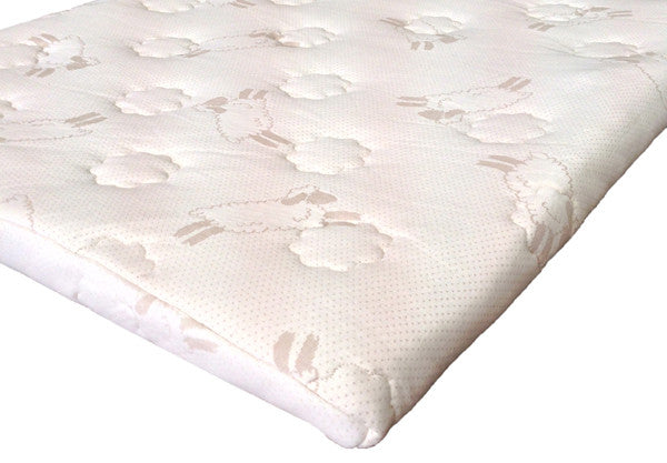 Suite Sleep Little Lamb 2" Natural Latex Mattress Topper