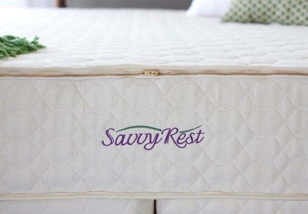 Savvy Rest Serenity Natural Latex Mattress Close Up