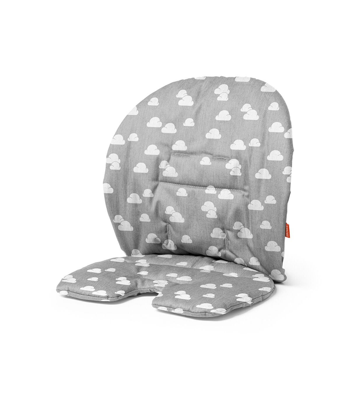 Stokke Steps Baby Cushion Set, Herringbone Grey