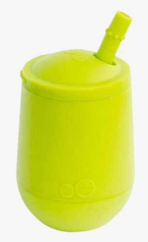 Silicone Mini Cup + Straw Training System by ezpz / For 12 Months+