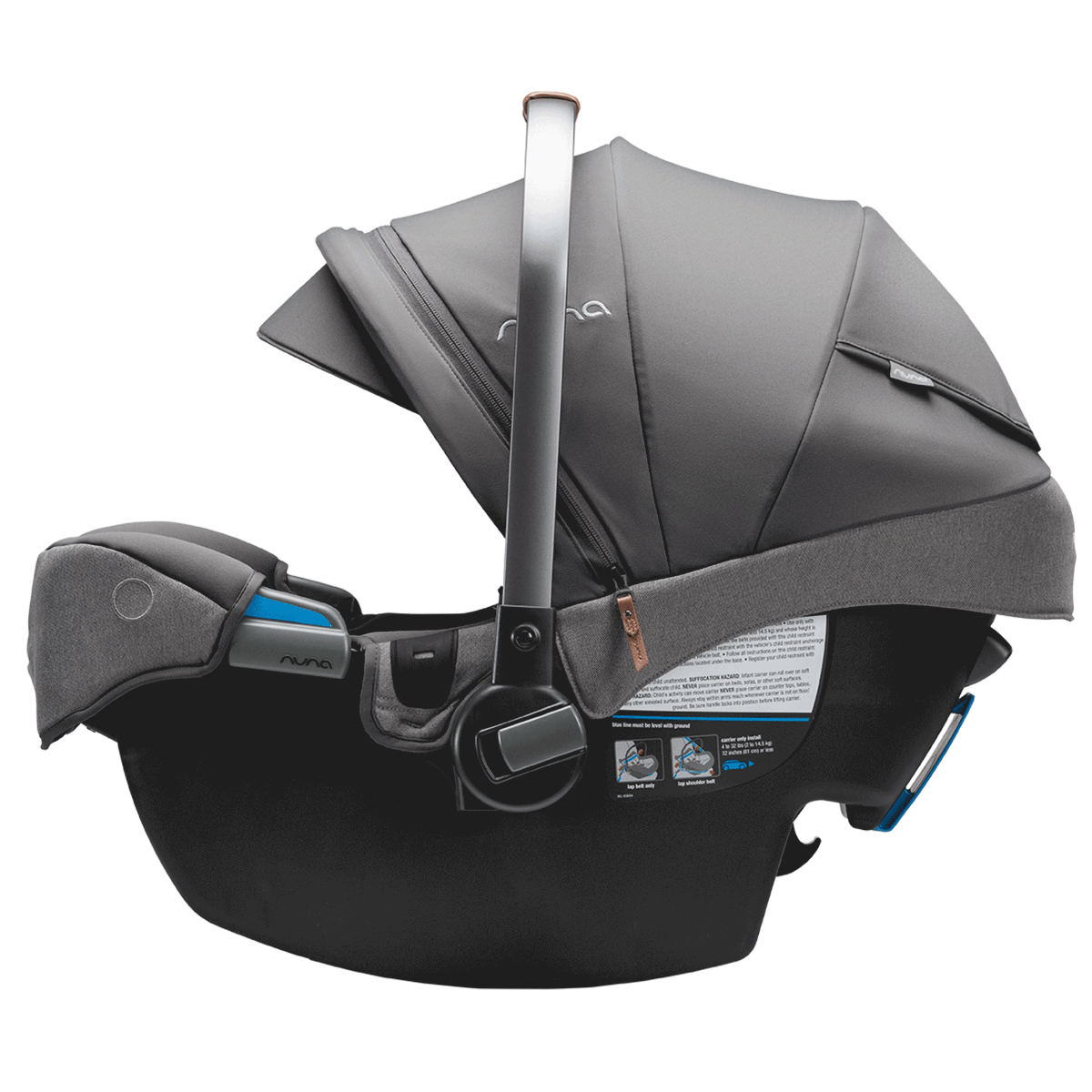 Nuna PIPA RX Infant Car Seat with RELX Base – Lightweight, Safe & Travel-Ready