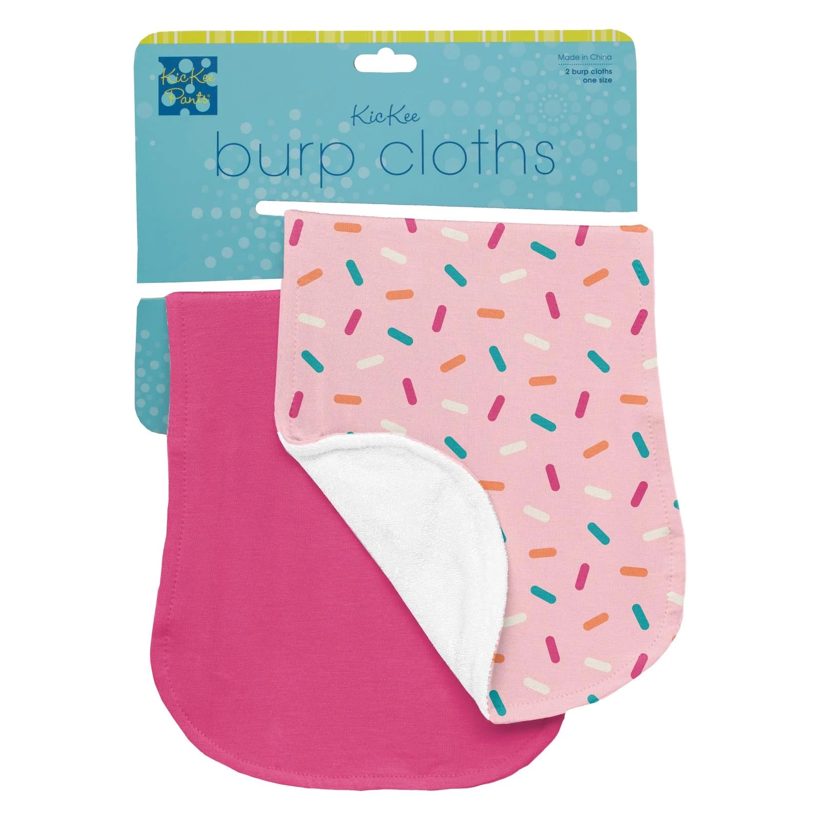 Kickee Pants Burp Cloth and Bib Set