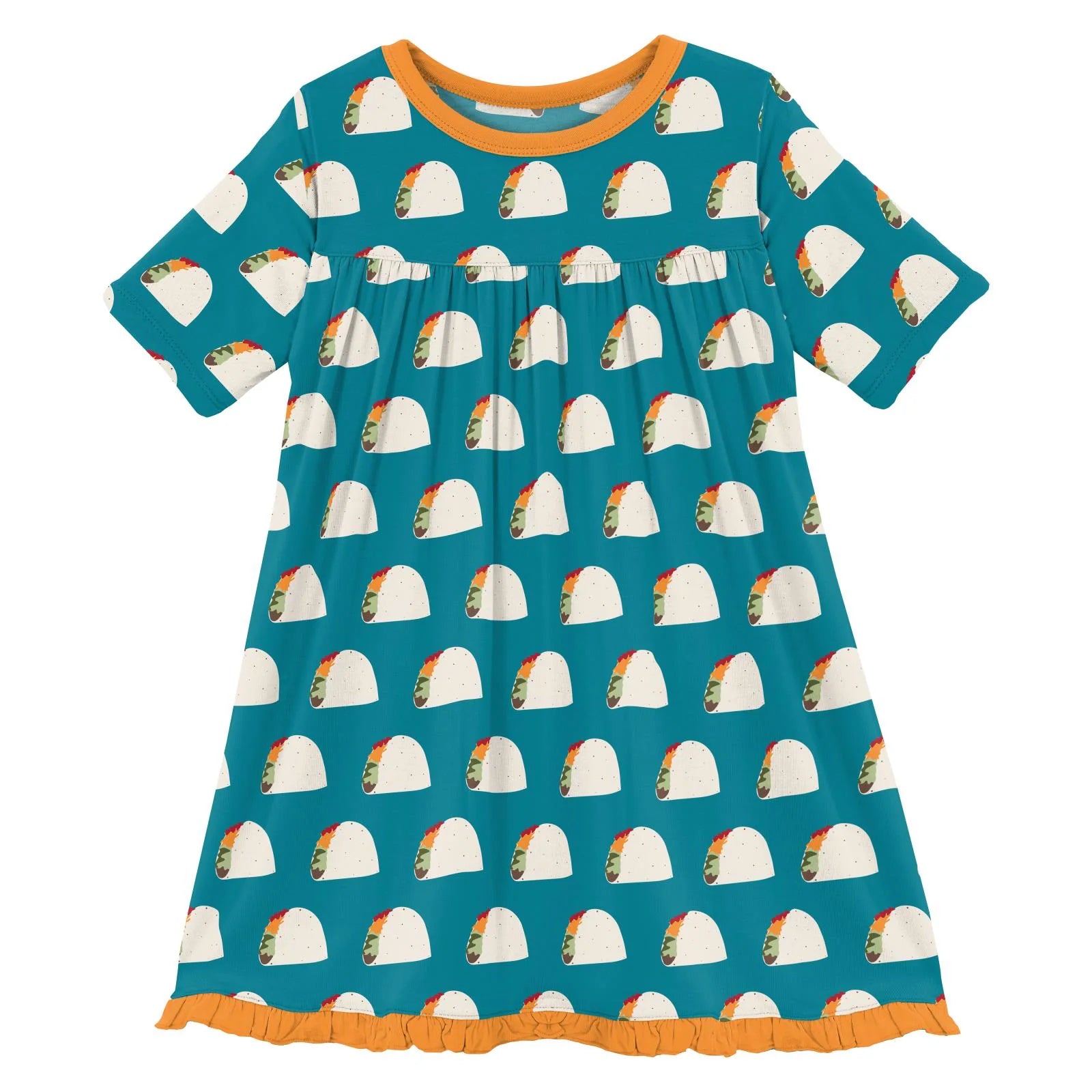 Kickee Pants Short Sleeve Swing Dress